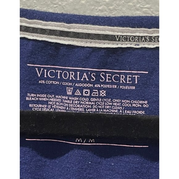VICTORIA'S SECRET Navy Blue Sleepshirt - Picture 2 of 3